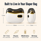 VivaNail™ Pro Duo — Safely Trim Baby & Senior Nails Without the Worry of Clippers