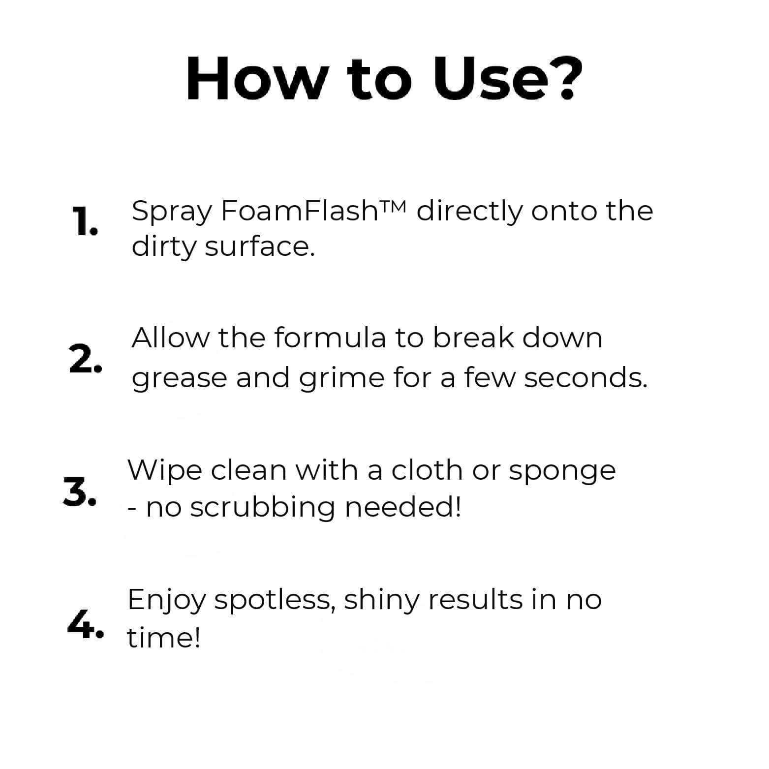 TurboFoam™ — Effortless Power That Makes Grease Vanish Instantly