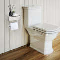 Tissue Box | Stainless Steel Toilet Paper Holder | 2-in-1 Holder with Shelf | SteelShelf