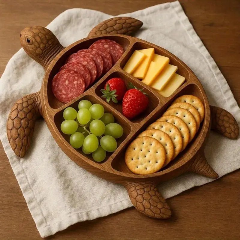 Snack Platter | Solid Wood Serving Board | Animal Design | NaturKueche