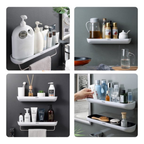 SnapEase™ GlideShelf — Transform Chaos into Instant, Stylish Calm Without Tools or Hassle