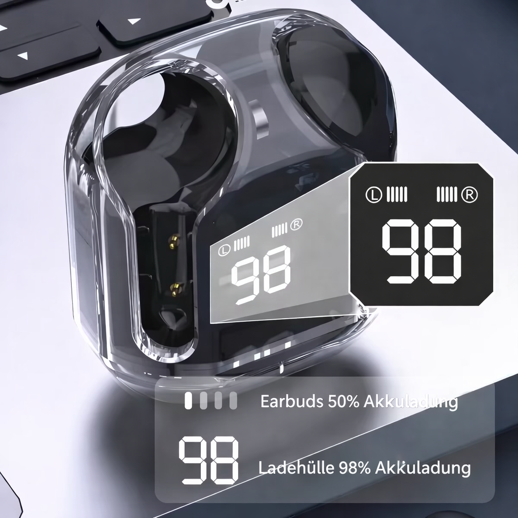 Wireless Earbuds | In-Ear Headphones | Crisp Audio & Extended Playtime | ClearBeat