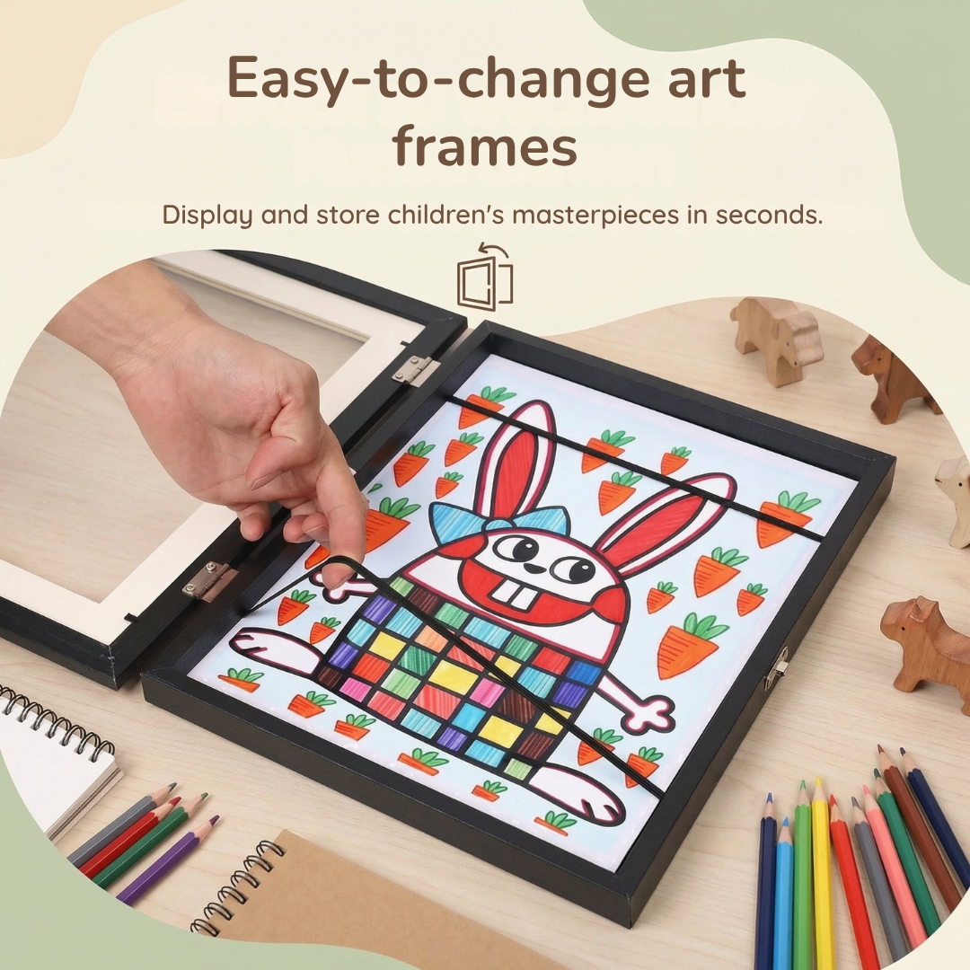 CreArtisan™ — Turn Your Child’s Art into a Stunning Story That Warms Every Room