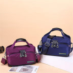 SentriGuard™ Crossbody Bag — Walk Boldly Anywhere with Unbreakable Security and Seamless Organization