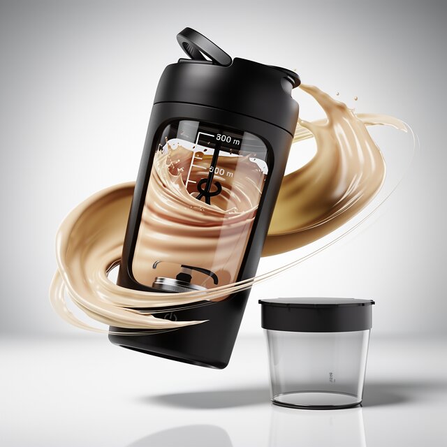 Electric Protein Shaker | Self-Mixing Shaker Cup | USB Blend Cup | BlendGo