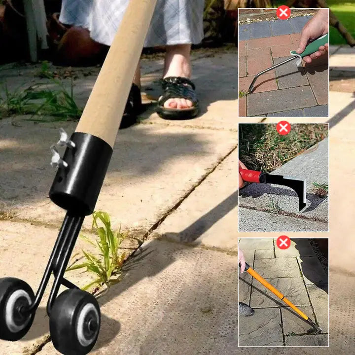 Joint Hacker | Extracts Weeds from Joints | Guided Edging with Rolling | JointRoll