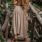 Veloura™ Maxi Skirt — Effortless Elegance with Freedom, Comfort, and Life-Saving Pockets