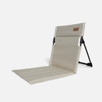 Folding Floor Chair with Backrest | Oxford Fabric | Aluminum Frame | Foldrest