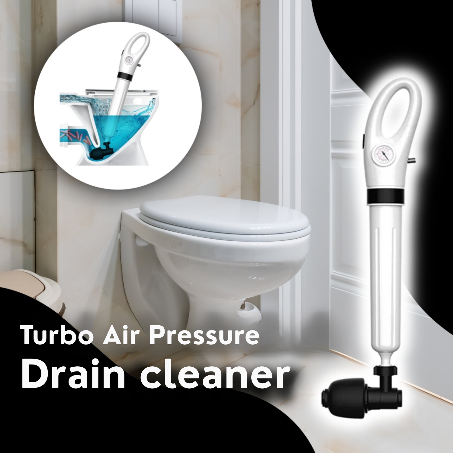 HydroPulse™ Precision Air Blaster — Blast Away Clogs Instantly for Stress-Free Drains