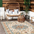 Outdoor Rug | Nordic Style | Non-Slip PVC Backing | FjordFloor