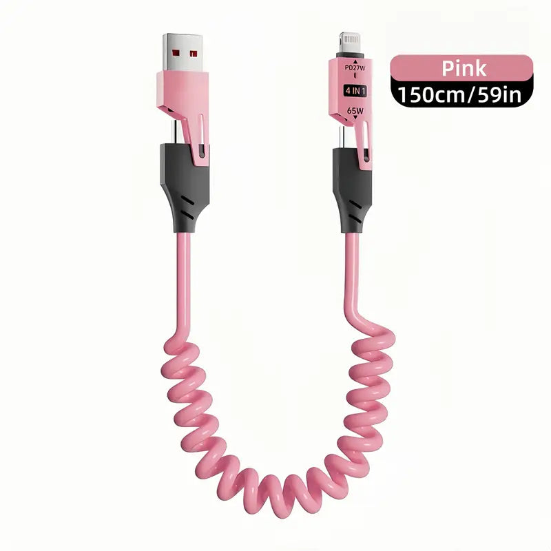 SurgeLine™ FlexCharge — Smash Cable Chaos with Lightning-Fast, Tangle-Free Power