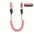 SurgeLine™ FlexCharge — Smash Cable Chaos with Lightning-Fast, Tangle-Free Power
