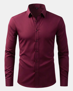 StratoFlex™ Shirt — Stay Unstoppable with Wrinkle-Free Power and All-Day Cool Confidence