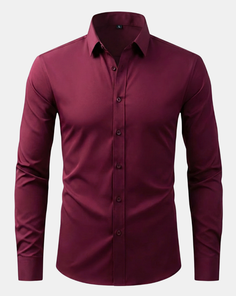 StratoFlex™ Shirt — Stay Unstoppable with Wrinkle-Free Power and All-Day Cool Confidence