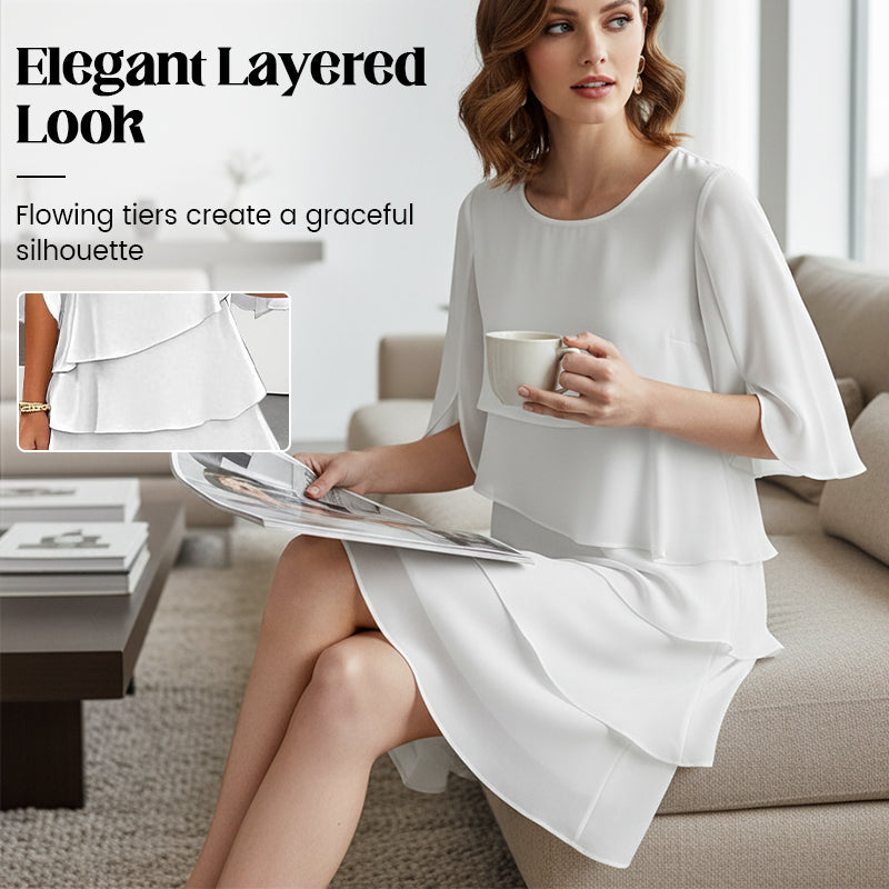 VieraFlow™ Dress — Unleash All-Day Confidence in Effortless Chic