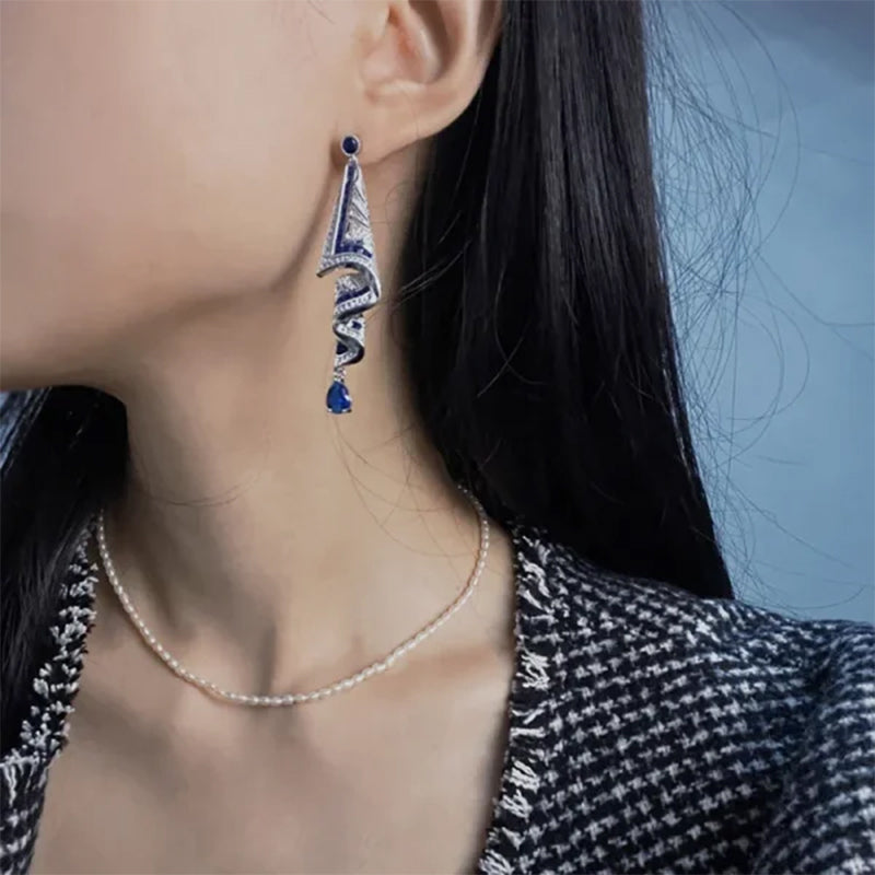 LumiaLuxe™ Earrings — Feel Unstoppable Elegance with Feather-Light Comfort and Timeless Sparkle