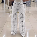 LioraLuxe™ — Steal the Spotlight in Lace-Trimmed Wide-Leg Denim You’ll Truly Wear