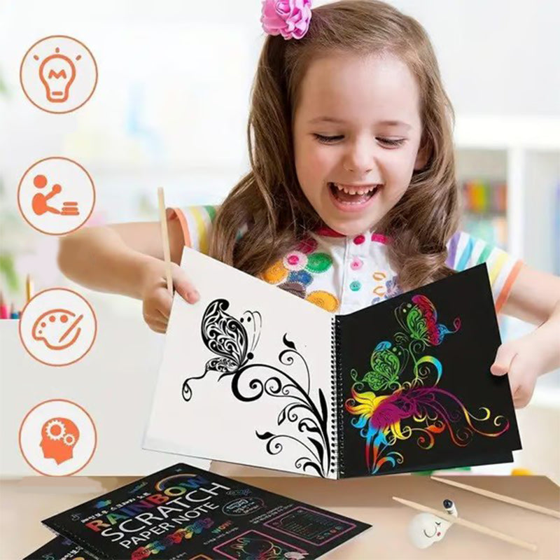Chromaflare™ — Ignite Your Soul with Every Vivid Scratch of Joy
