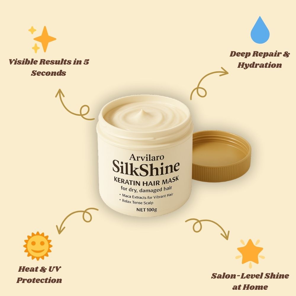 LustreRise™ Hair Elixir — Instantly Unleash Silky, Show-Stopping Shine and Strength
