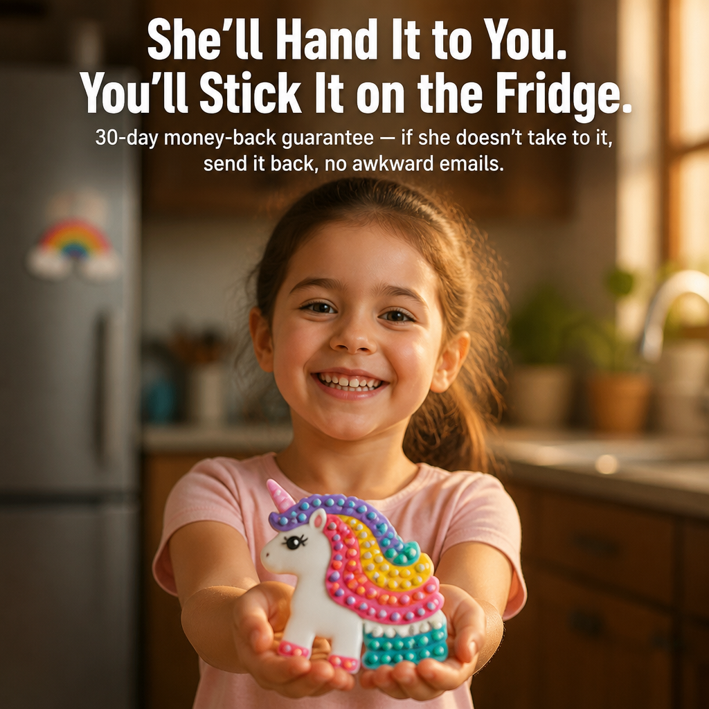 DazzliDots™ — Turn Screen-Time Stress into Proud, Mess-Free Masterpieces