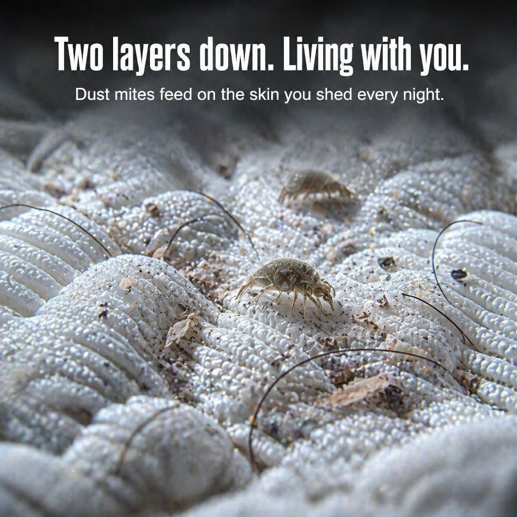 Dermaclear™ — Banish Hidden Allergens for Breathable, Blissful Sleep Every Night