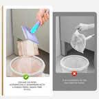 Floor Cleaner | Flat Mop with 360° Rotating Head | Touch-Free Pad Swap | MopMate