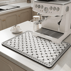 Drip Mat | Diatomite Kitchen Mat Fast-Drying | Maintains Dry Countertop | DishDryer