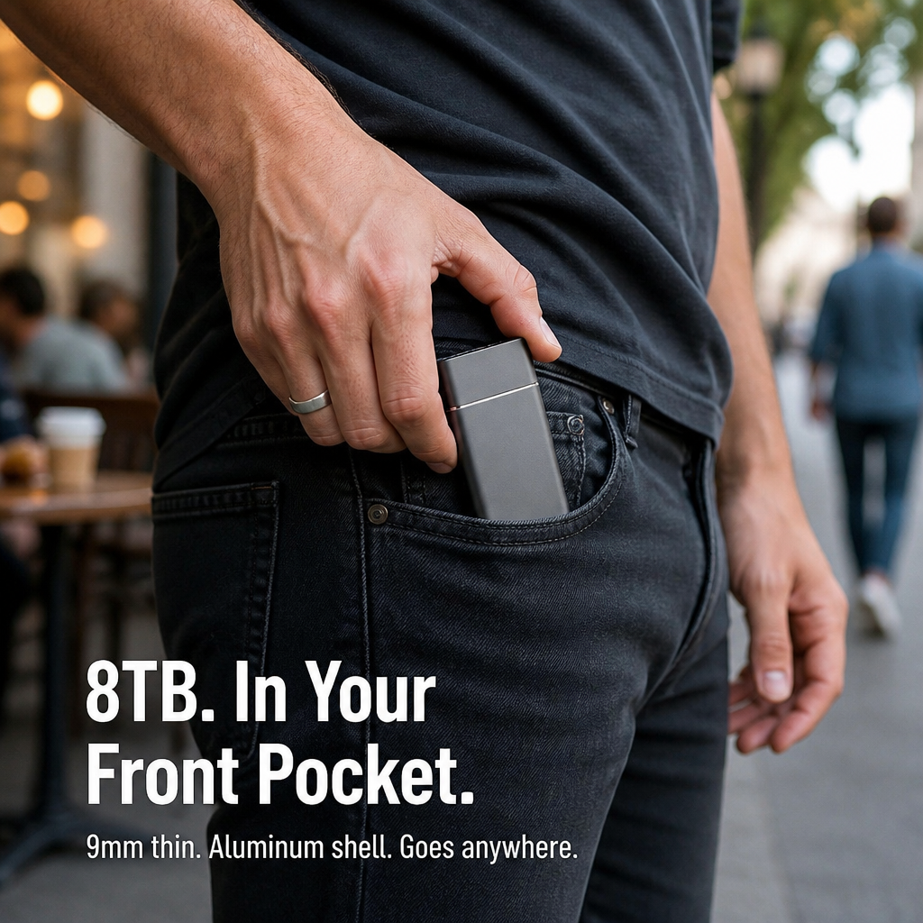 TurboVault™ — Pocket-Sized Power That Moves Your Life at Lightning Speed