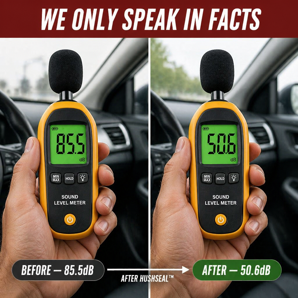QuietGuard™ — Transform Your Ride Into a Peaceful, Dust-Free Haven