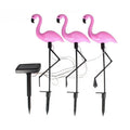 Solar-Powered Waterproof Flamingo Garden Light