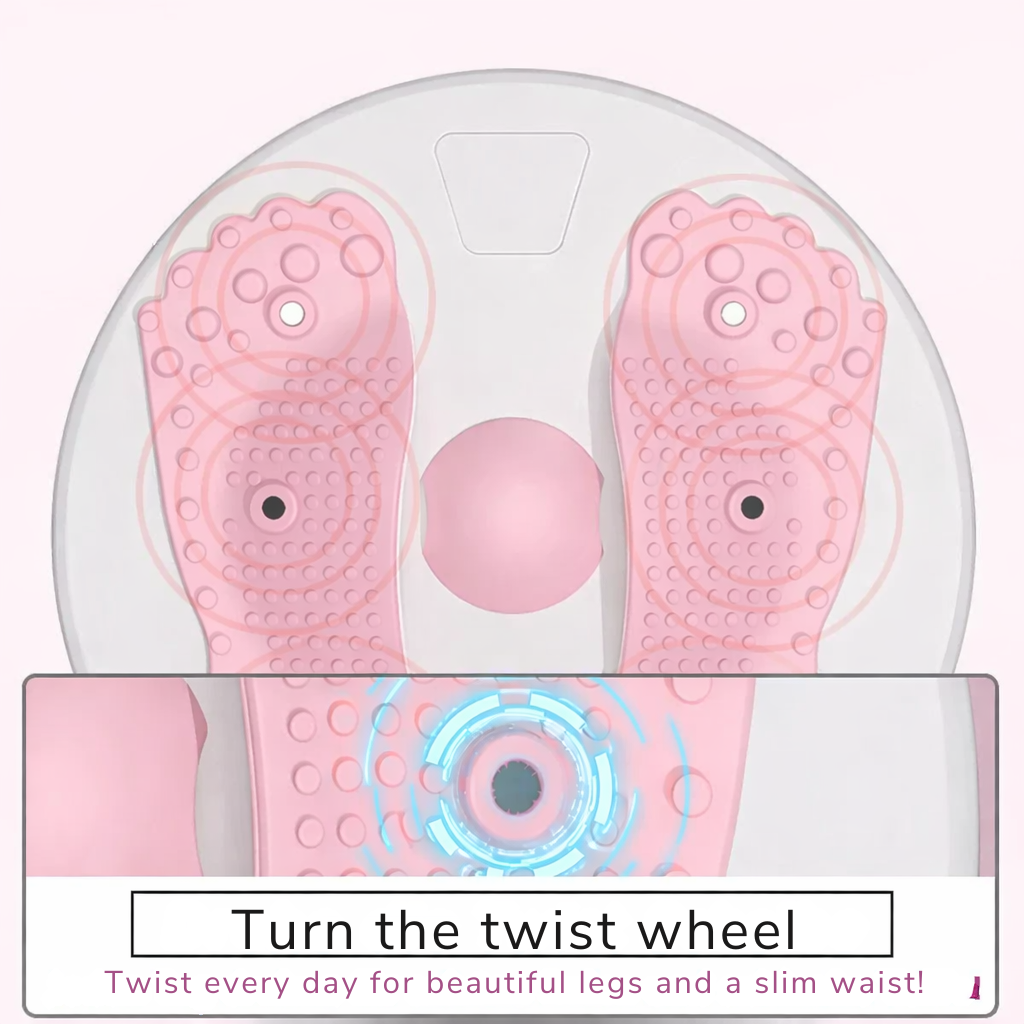 Twister | Hip & Abdominal Workout | Foot Massage | Slip-Resistant | TwistFit