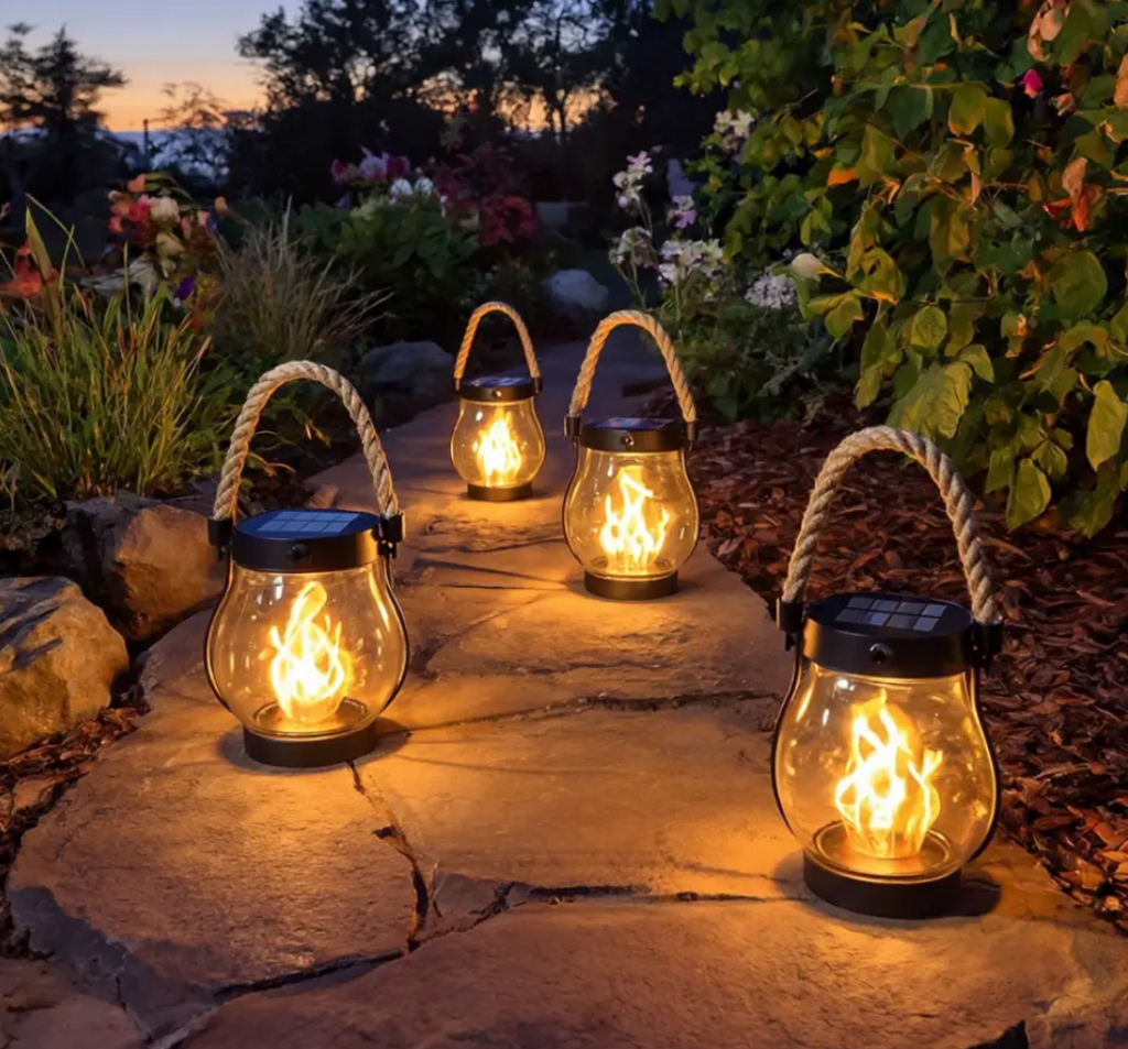 LumaFlick™ Solar Flame Lantern — Transform Your Nights with Cozy, Captivating Glow That Lasts All Evening