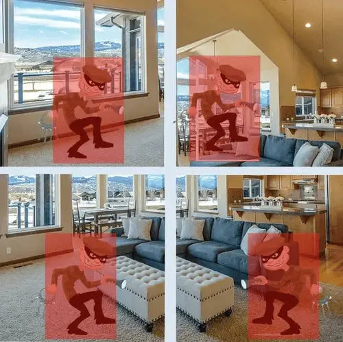 Surveillance Camera | Pan 360 Degrees | Motion Detection and Night Vision | HomeOrbit
