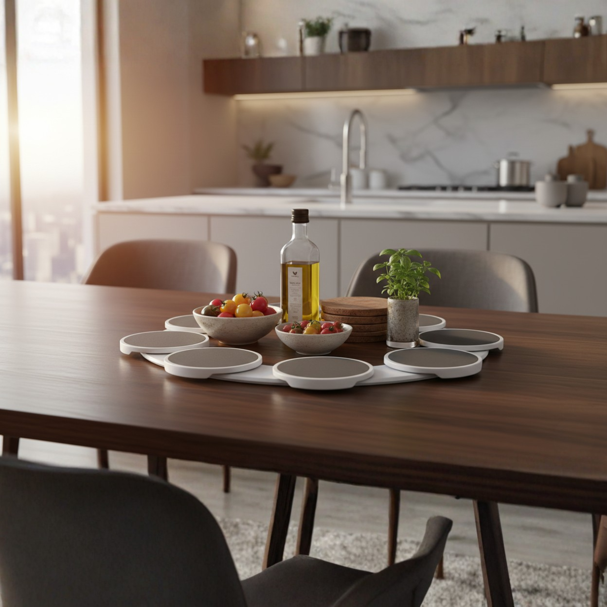 SereniSpin™ — Effortless, Spill-Free Sharing That Brings Everyone Closer