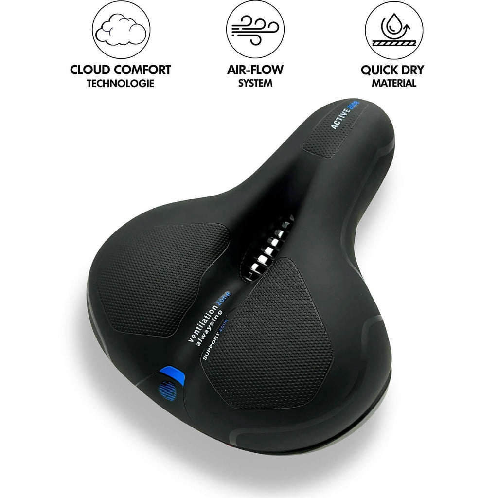 Bicycle Saddle | Comfort Ergonomics | Shock Dampening | RideRelief