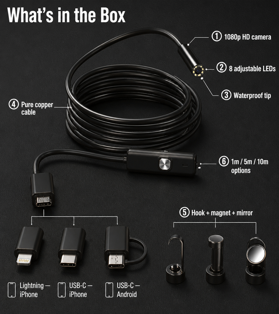 ProSightCam™ — See Every Hidden Problem and Fix It Fast with Crystal-Clear Phone Vision