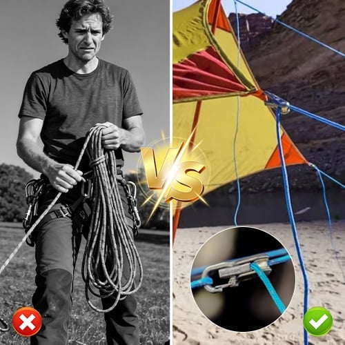 ClutchTight™ — Master Your Gear with Instant, Unbreakable Rope Grip