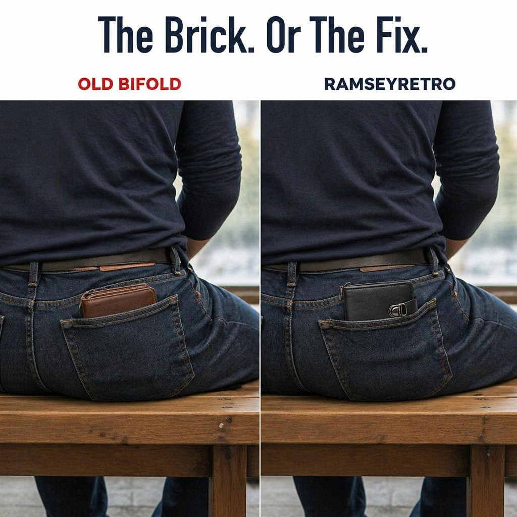 RamseyRetro™ Wallet — Trim Your Pocket and Sharpen Your Daily Carry