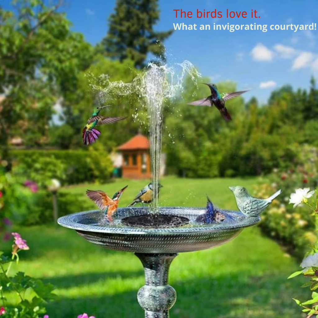 AquaLuxe™ — Transform Your Garden Into a Sun-Powered Sanctuary of Peace and Playful Wildlife