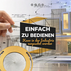 Adjustable Circle Drawing Tool | Central Guide & Precision Scale | Precise Circles up to 12.5 cm