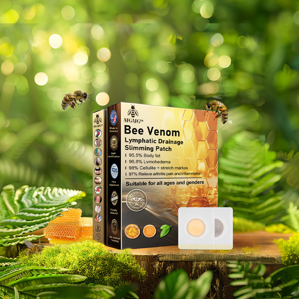 Body Care Patch | Transdermal Formula | Bee Venom & Herbal Extracts | Up to 24-Hour Wear
