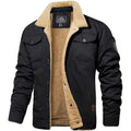 Bomber Jacket | Wool Thermal Lining & Windproof | Cotton Shell