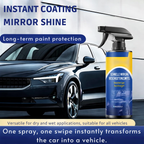 Car Coating Spray | 3-in-1 Quick Polish | Mirror Shine & Paint Protection | Waterless Use
