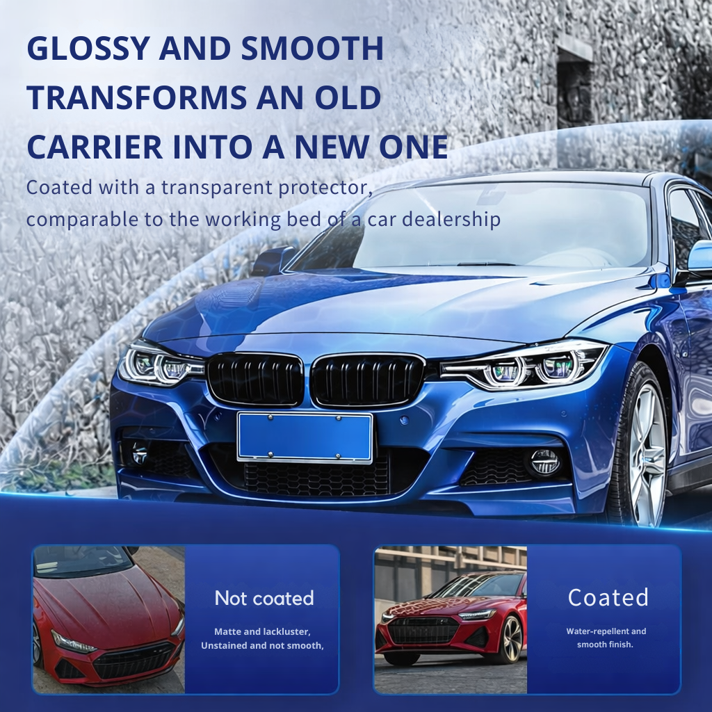 Car Coating Spray | 3-in-1 Quick Polish | Mirror Shine & Paint Protection | Waterless Use