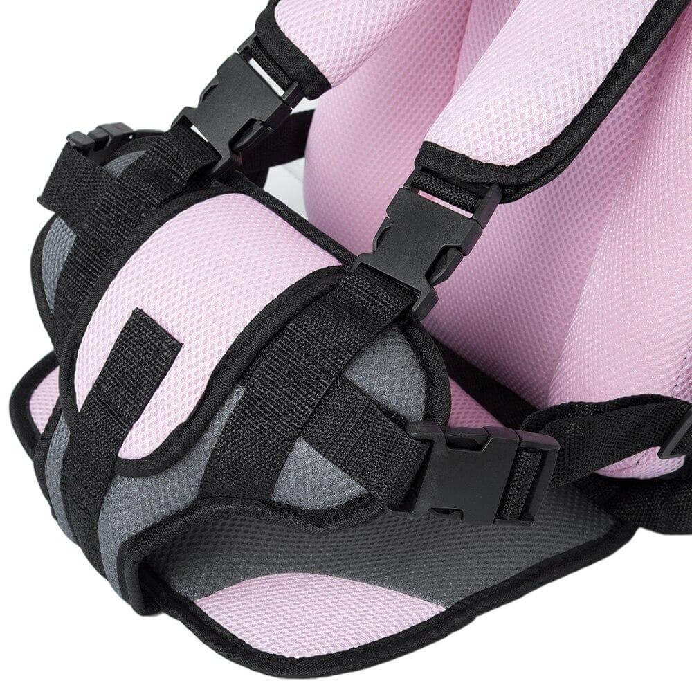 Child Seat | Adjustable Five-Point Harness | Breathable Mesh & Padded Headrest | Travel-Friendly