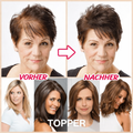 Clip-In Hair Extension | Real Human Hair | Easy Clip-In System & Secure Hold | Instant Volume