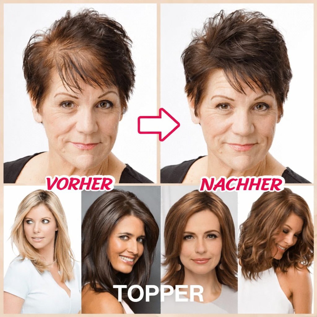 Clip-In Hair Extension | Real Human Hair | Easy Clip-In System & Secure Hold | Instant Volume