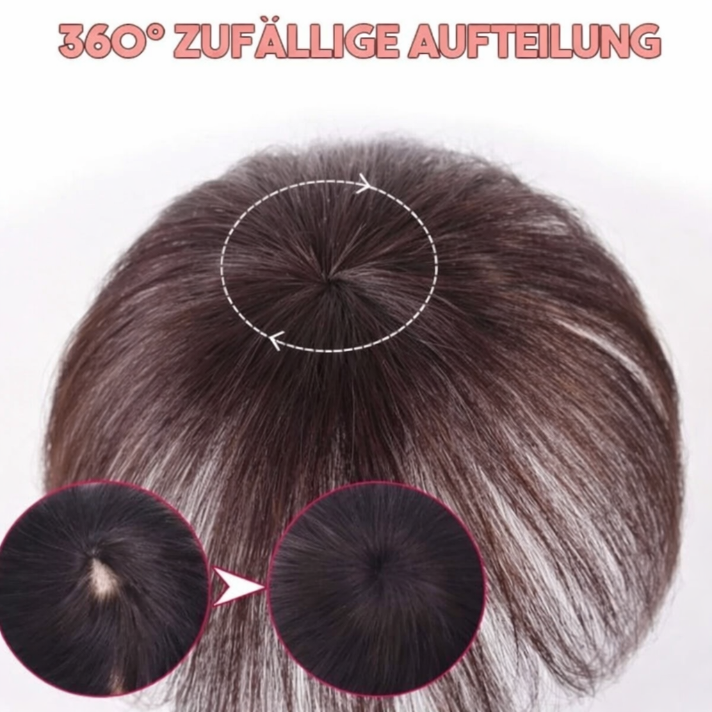 Clip-In Hair Extension | Real Human Hair | Easy Clip-In System & Secure Hold | Instant Volume