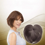 Clip-In Hair Topper | Seamless Instant Volume | High-Quality Soft Hair Fiber | Secure Hold
