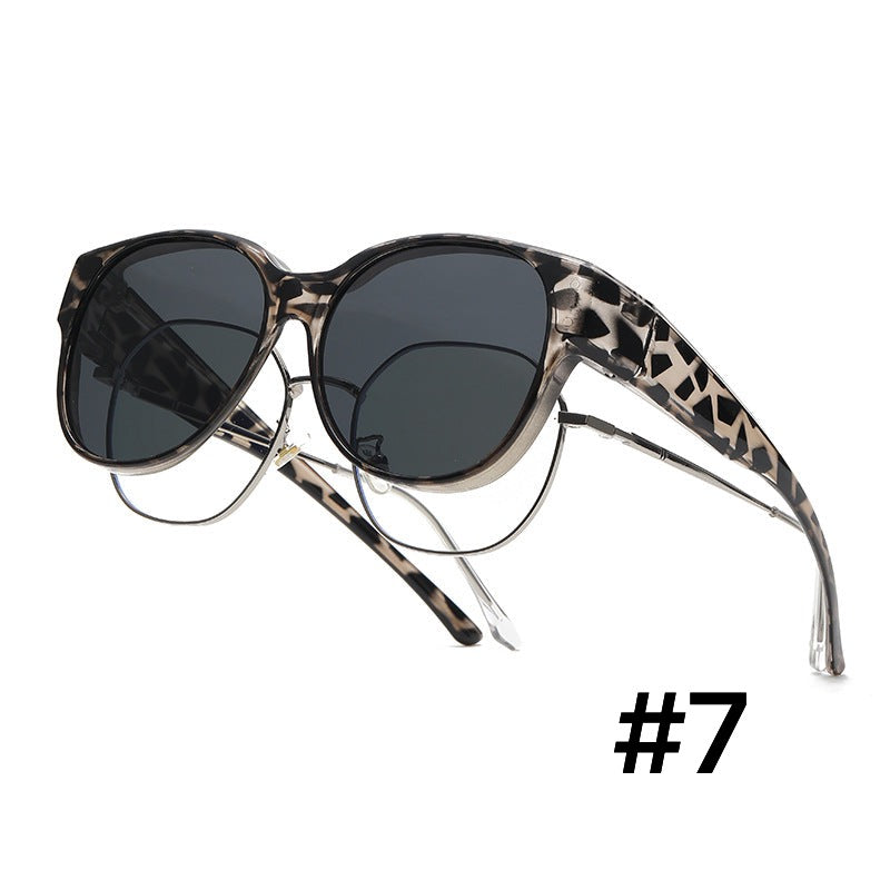 Clip-Over Sunglasses for Prescription Glasses | Polarized & UV Protection | Polycarbonate Frame